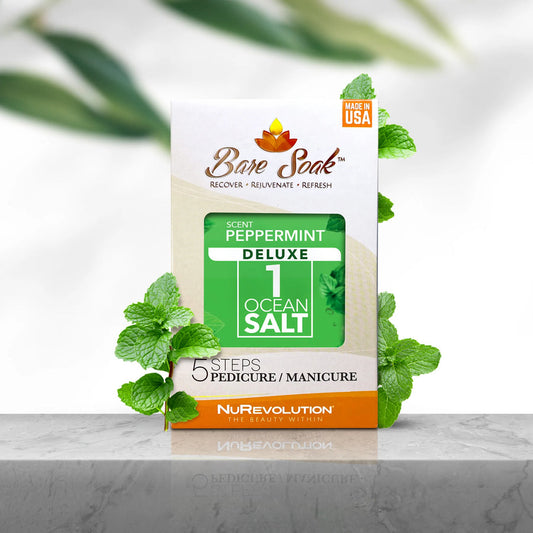 Nurevolution Bare Soak 5 Step Case 50 kits - Peppermint