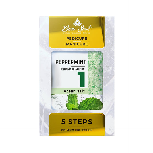 Nurevolution Bare Soak 5 Step Case 50 kits - Peppermint