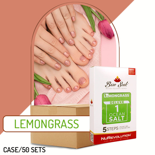 Nurevolution Bare Soak 5 Step Case 50 kits - Lemongrass