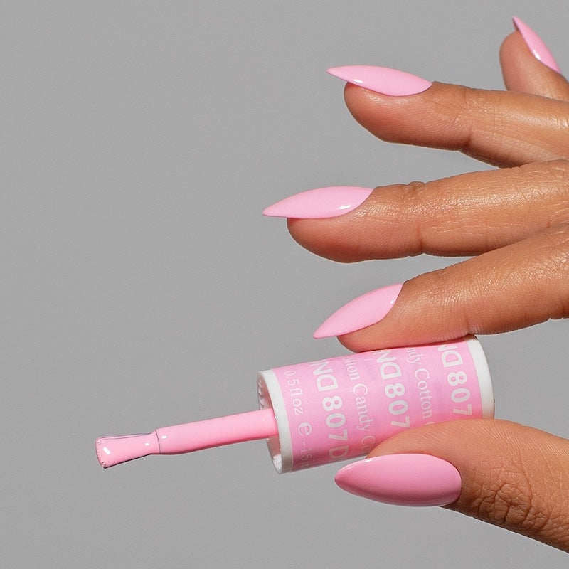 DND Gel Nail Polish Duo 807 - Cotton Candy