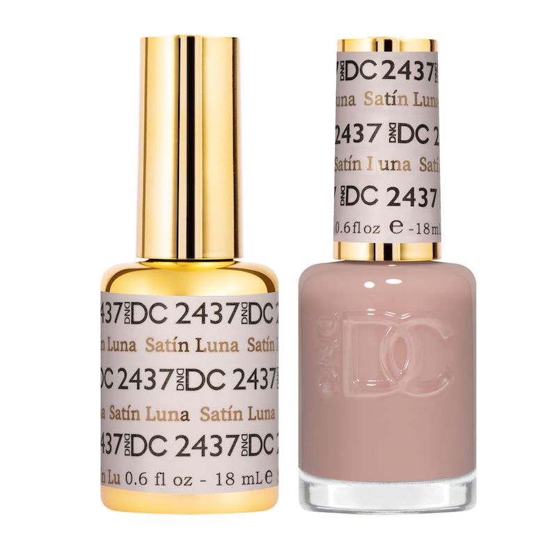 DND DC Premium set Gel Color Matching Polish Color - Satin Luna #2437