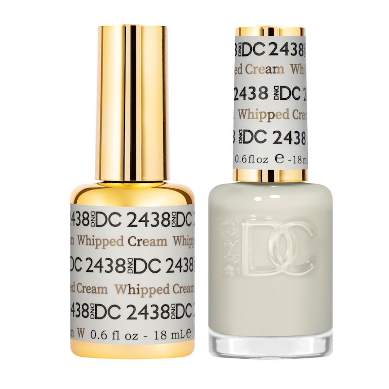 DND DC Premium set Gel Color Matching Polish Color - Whipped Cream #2438