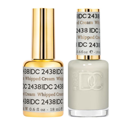 DND DC Premium set Gel Color Matching Polish Color - Whipped Cream #2438