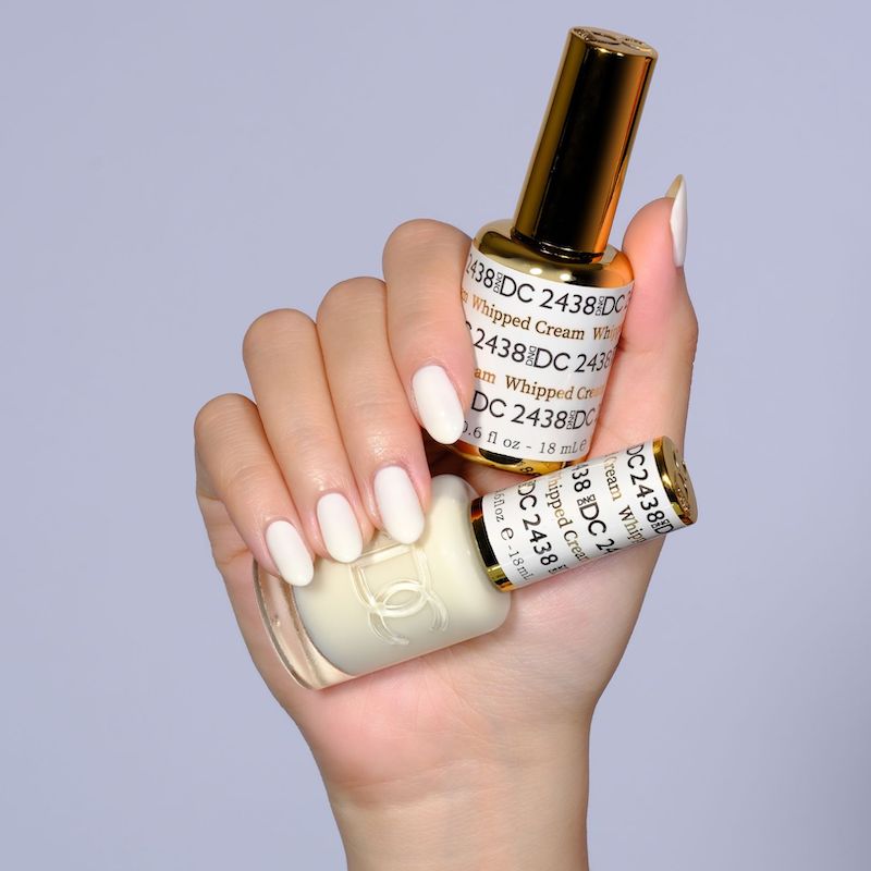 DND DC Premium set Gel Color Matching Polish Color - Whipped Cream #2438