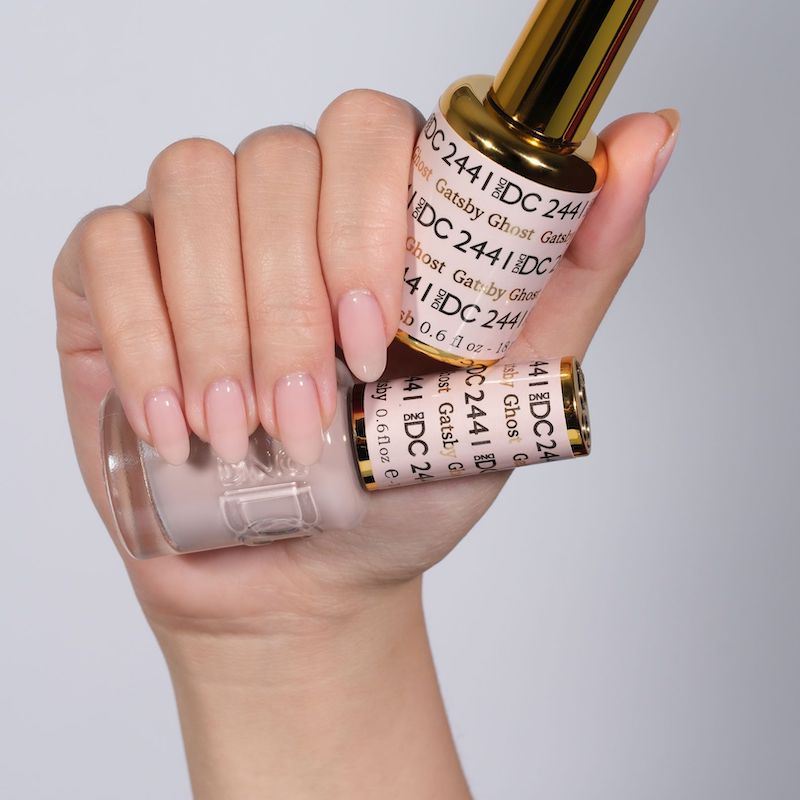 DND DC Premium set Gel Color Matching Polish Color - Gatsby Ghost #2441