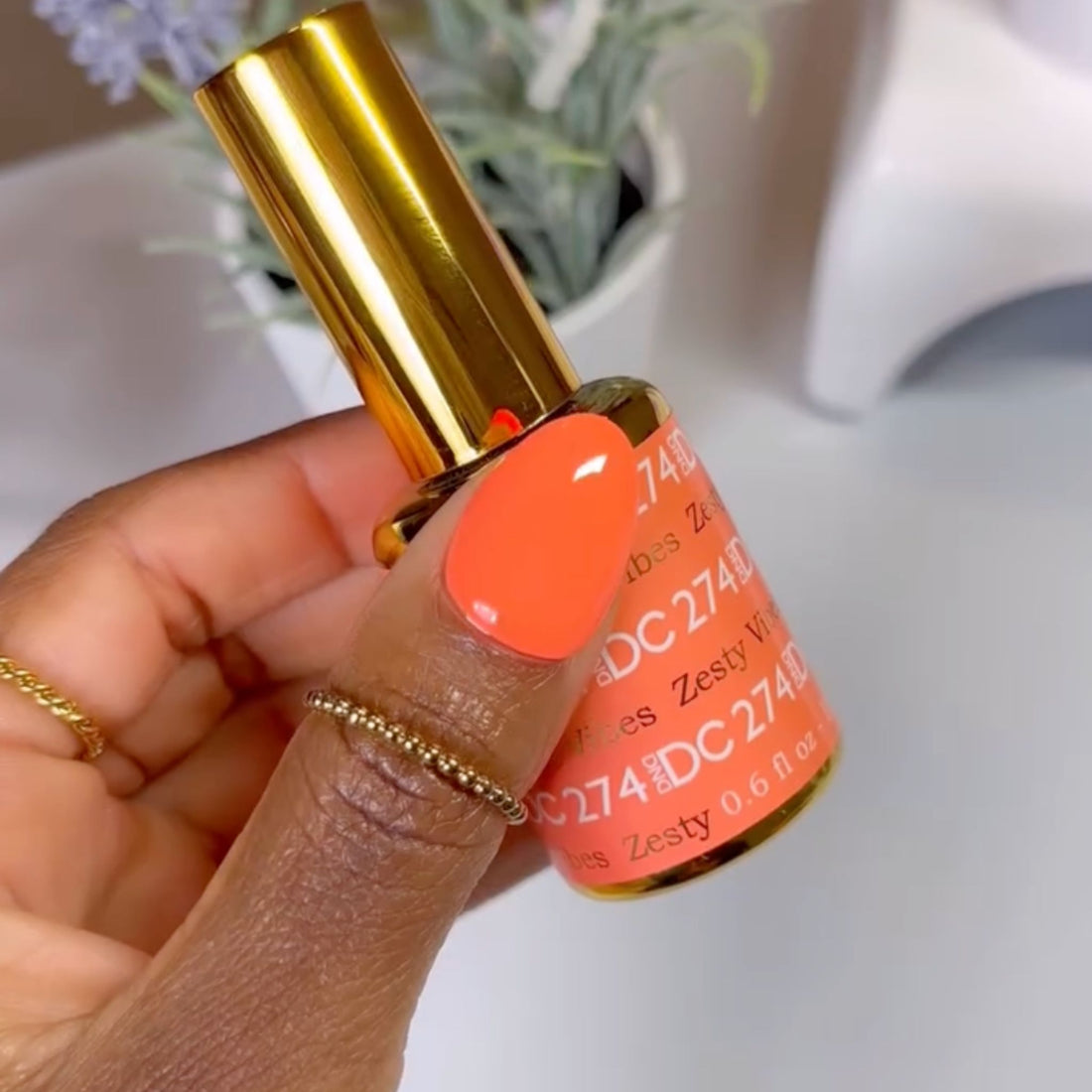 DND DC Premium set Gel Color Matching Polish Color - Zesty Vibes #274