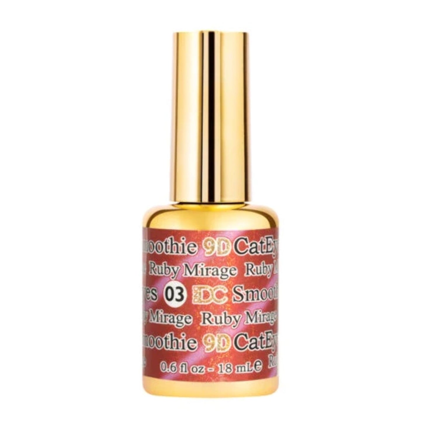 DND DC 9D Cateyes Gel  #03 – Ruby Mirage