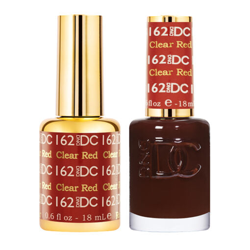 DND DC Polish & Lacquer - 162 - Clear Red