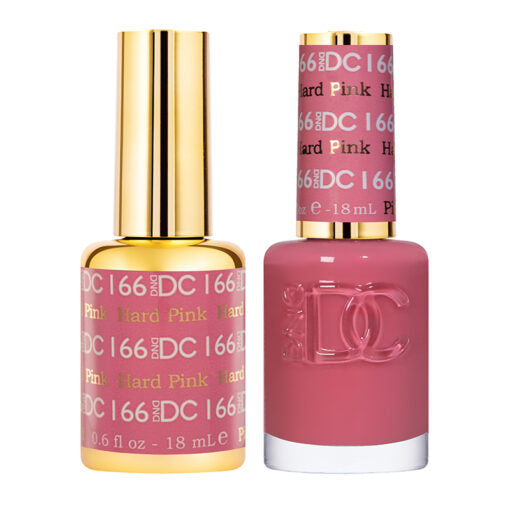 DND DC Polish & Lacquer - 166 - Hard Pink