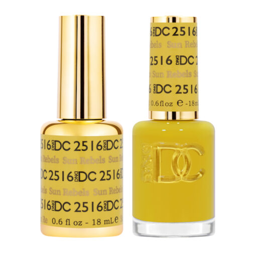 DND DC Premium set Gel Color Matching Polish Color - Sun Rebels #2516