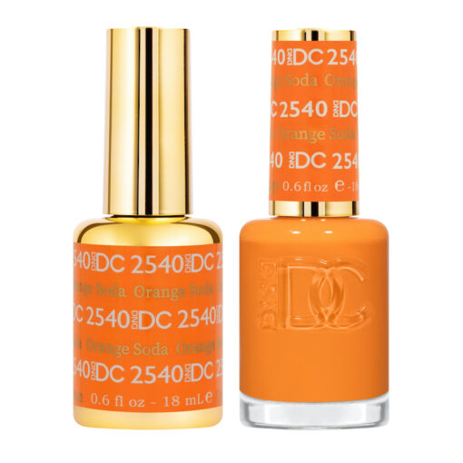 DND DC Polish & Lacquer - 2540 - Orange Soda