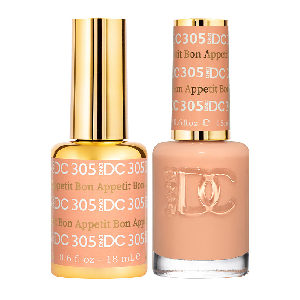 DND DC Premium set Gel Color Matching Polish Color - Bon Appetit #305