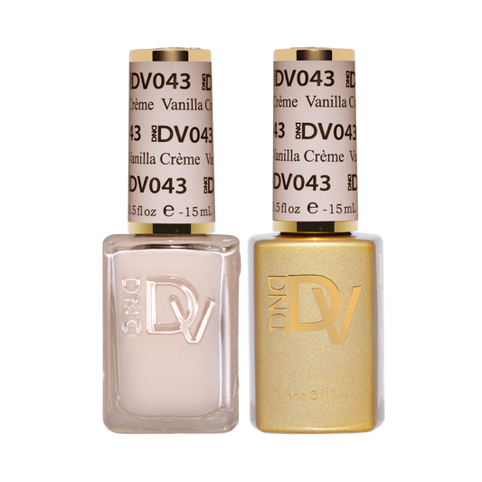 DND Diva Gel & Nail Polish - Vanilla Crème #043