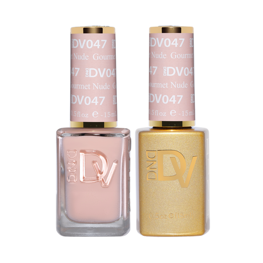 DND Diva Gel & Nail Polish - Gourmet Nude #047