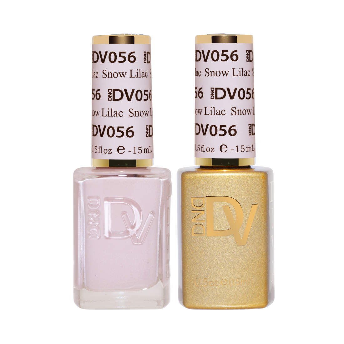DND Diva Gel & Nail Polish - Snow Lilac #056