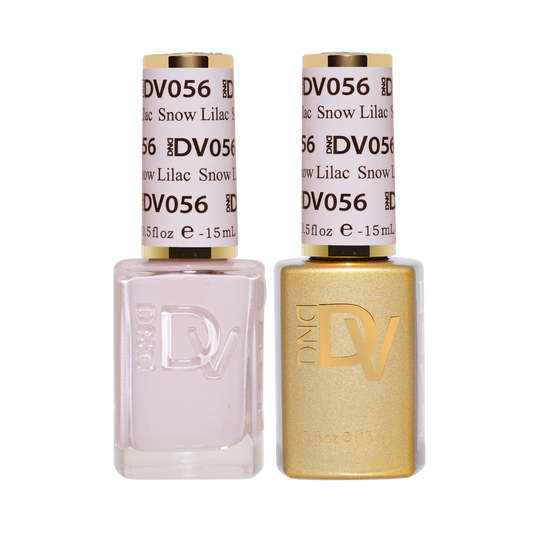 DND Diva Gel & Nail Polish - Snow Lilac #056