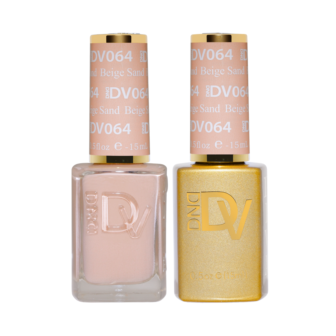 DND Diva Gel & Nail Polish - Beige Sand #064