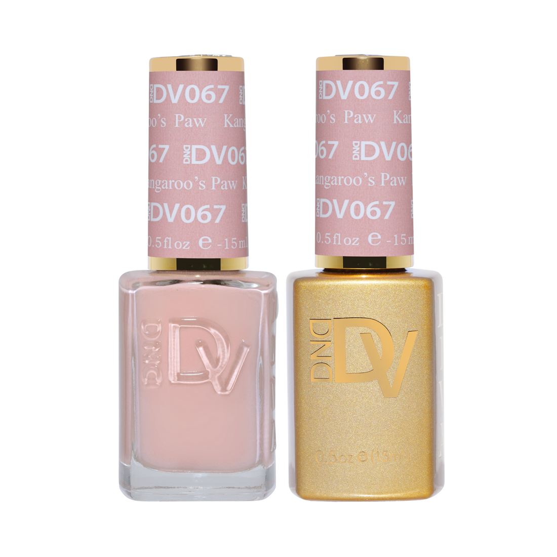 DND Diva Gel & Nail Polish - Kangaroo’s Paw #067