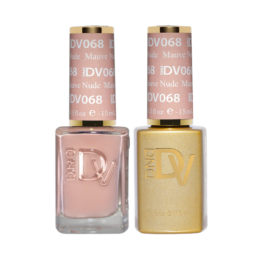 DND Diva Gel & Nail Polish - Mauve Nude #068
