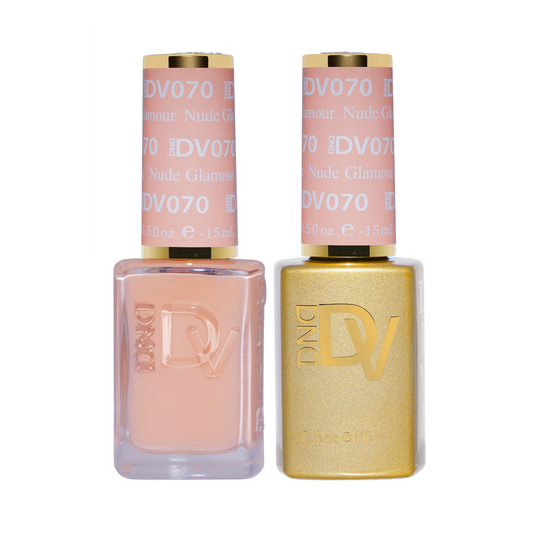 DND Diva Gel & Nail Polish - Nude Glamour #070