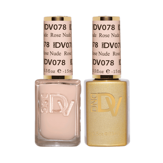 DND Diva Gel & Nail Polish - Rose Nude #078