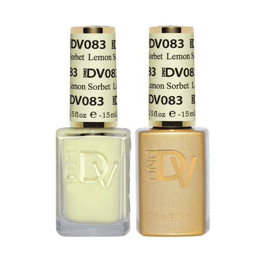 DND Diva Gel & Nail Polish - Lemon Sorbet #083