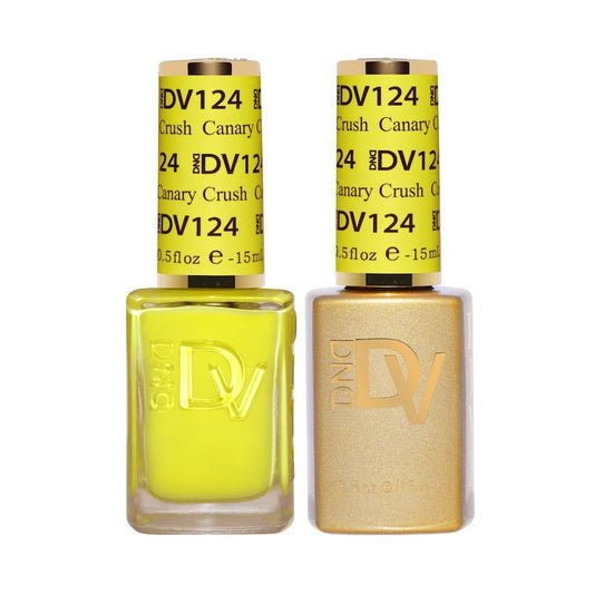 DND Diva Gel & Nail Polish - Canary Crush #124