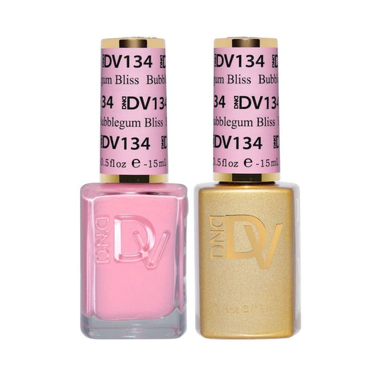 DND Diva Gel & Nail Polish - Bubblegum Bliss #134
