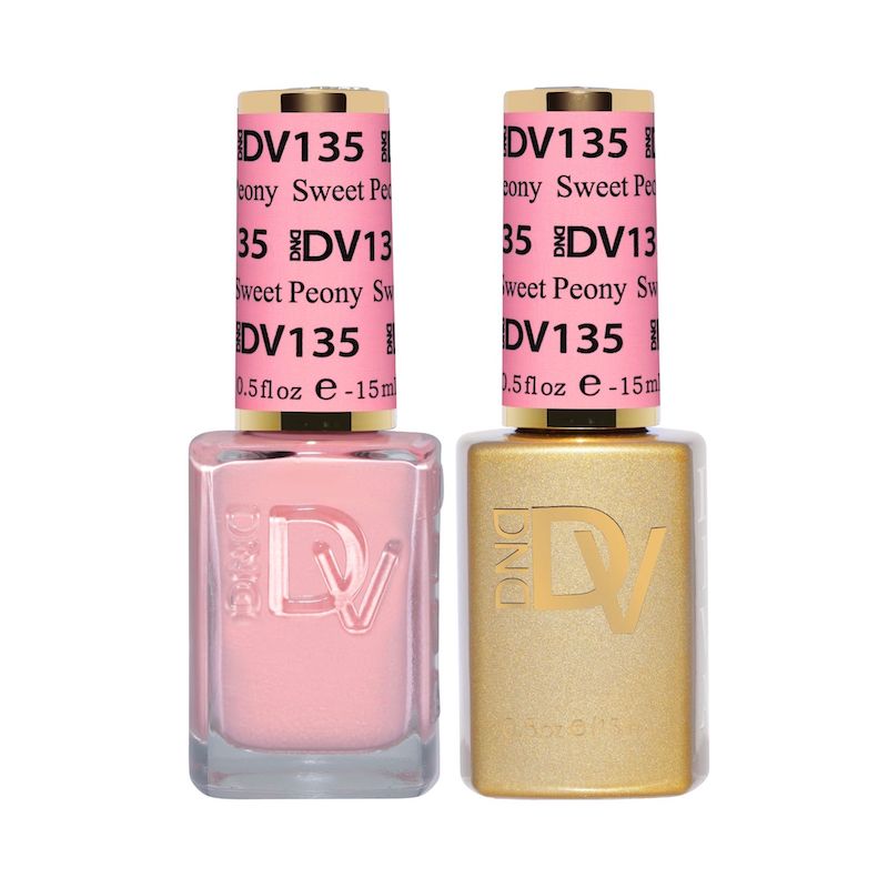 DND Diva Gel & Nail Polish - Sweet Peony #135