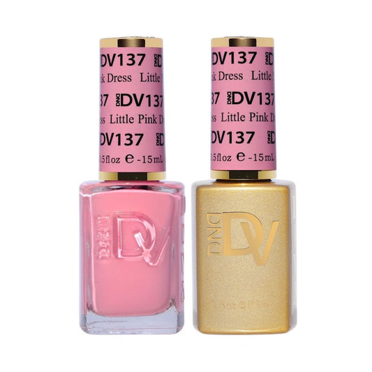 DND Diva Gel & Nail Polish - Little Pink Dress #137