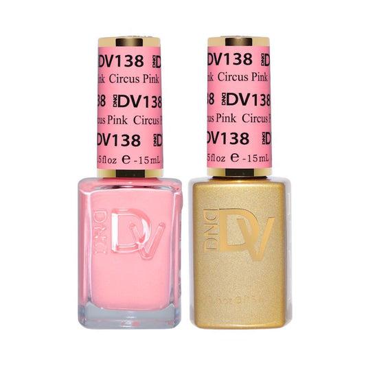 DND Diva Gel & Nail Polish - Circus Pink #138