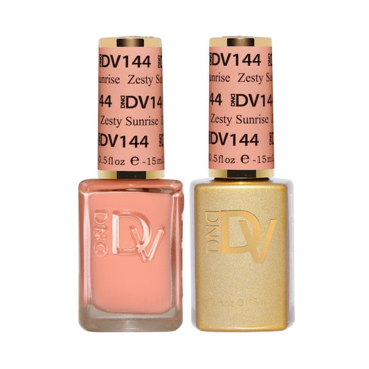 DND Diva Gel & Nail Polish - Zesty Sunshine #144