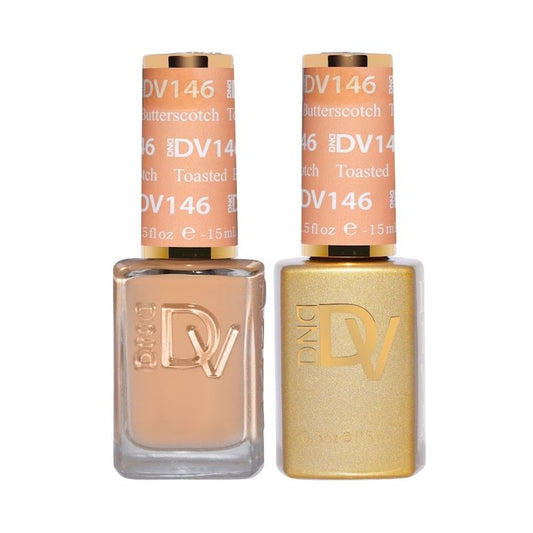 DND Diva Gel & Nail Polish - Toasted Butterscotch #146