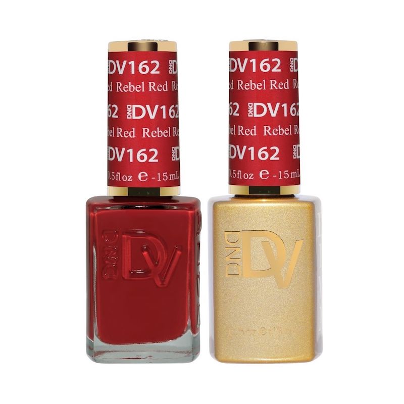 DND Diva Gel & Nail Polish - Rebel Red #162