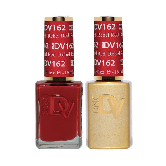 DND Diva Gel & Nail Polish - Rebel Red #162