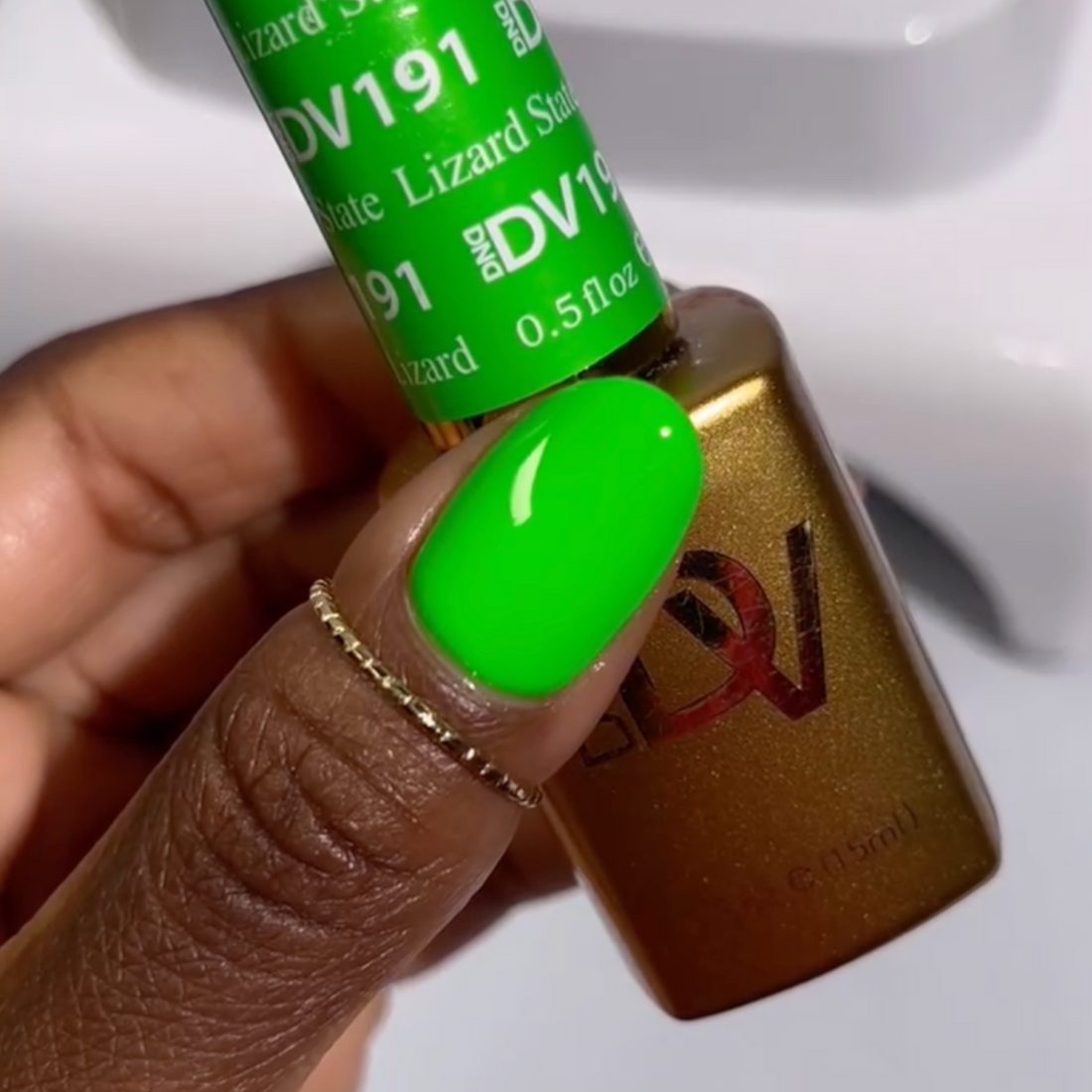 DND Diva Gel & Nail Polish - Lizard State #191