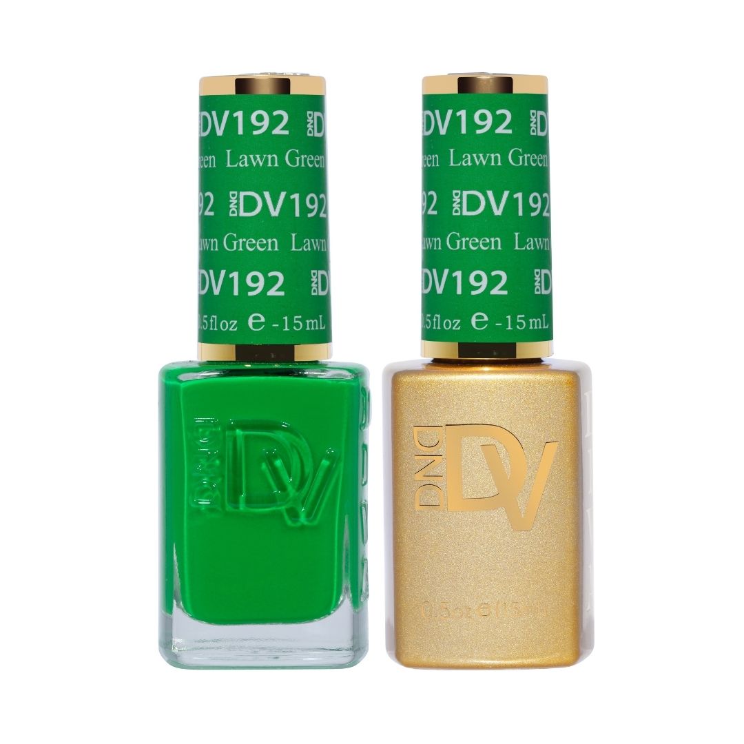 DND Diva Gel & Nail Polish - Lawn Green #192