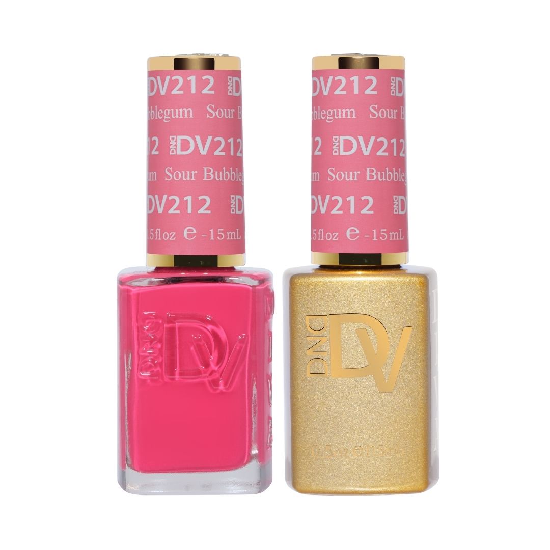 DND Diva Gel & Nail Polish - Sour Bubblegum #212