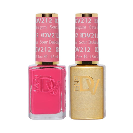 DND Diva Gel & Nail Polish - Sour Bubblegum #212