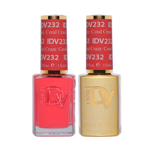DND Diva Gel & Nail Polish - Coral Craze #232