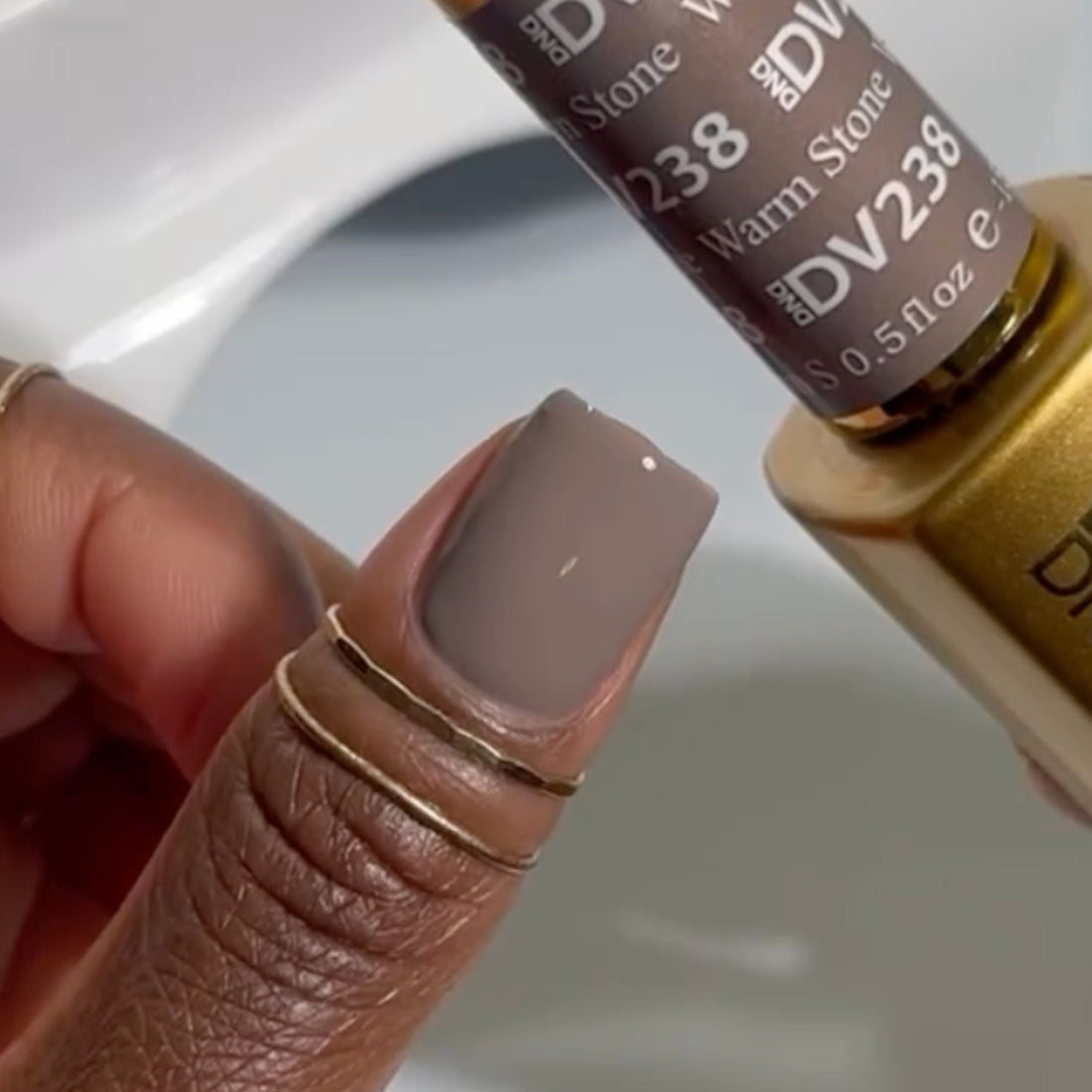 DND Diva Gel & Nail Polish - Warm Stone #238