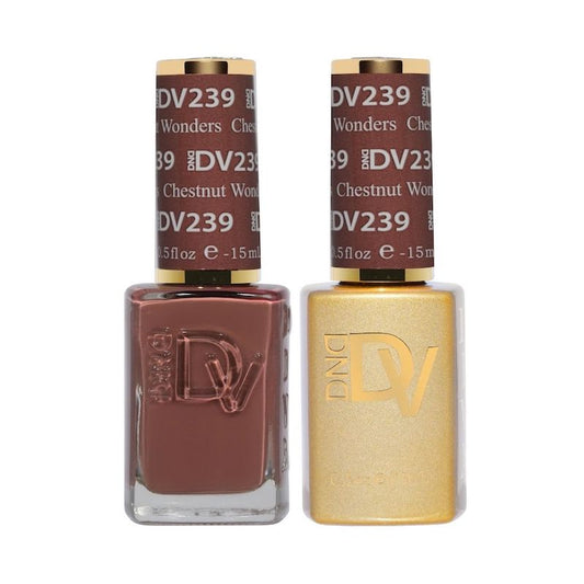 DND Diva Gel & Nail Polish - Chestnut Wonders #239