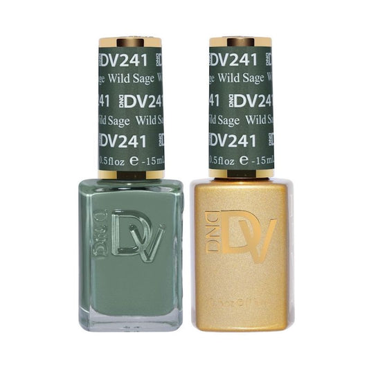 DND Diva Gel & Nail Polish - Wild Sage #241