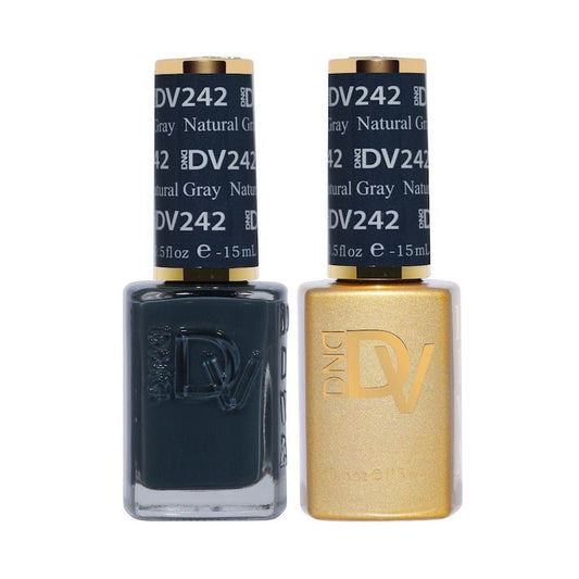 DND Diva Gel & Nail Polish - Nautical Gray #242