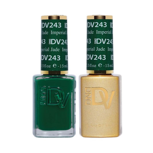 DND Diva Gel & Nail Polish - Imperial Jade #243