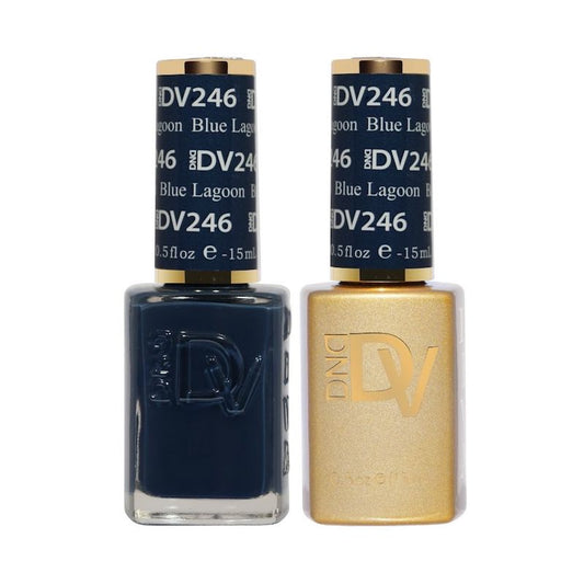 DND Diva Gel & Nail Polish - Blue Lagoon #246