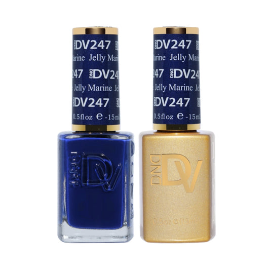 DND Diva Gel & Nail Polish - Jelly Marine #247