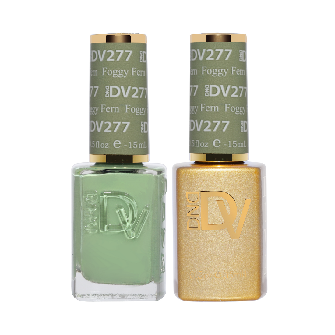 DND Diva Gel & Nail Polish - Foggy Fern #277