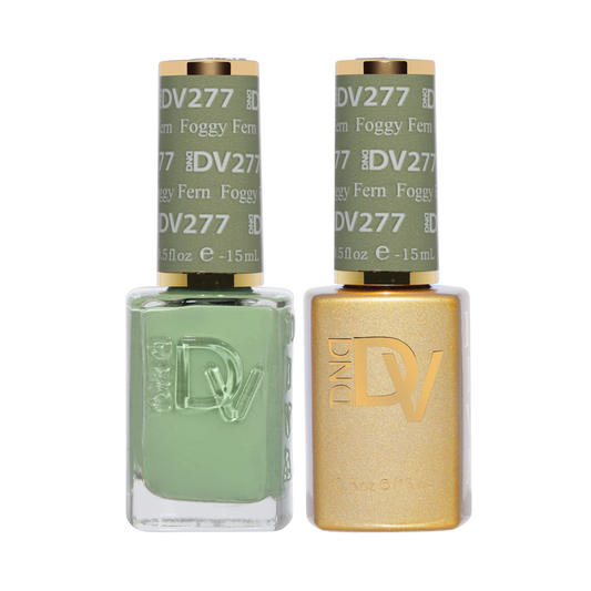 DND Diva Gel & Nail Polish - Foggy Fern #277