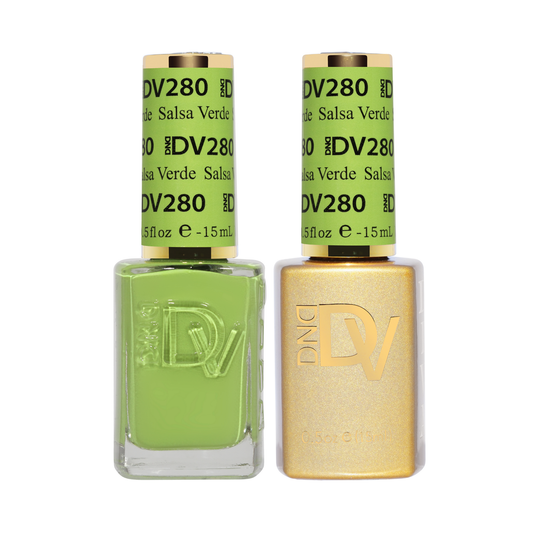DND Diva Gel & Nail Polish - Salsa Verde #280